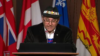 Odelia Quewezance holds news conference on Parliament Hill | APTN News