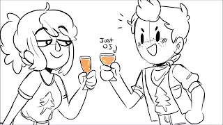 Gwen and David TREAT THEMSELVES || ANOTHER FREAKIN CAMP CAMP ANIMATIC