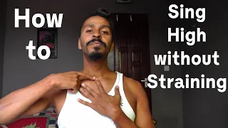 How to (1) Sing High Notes without Straining