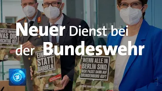 Freiwilligendienst in der Bundeswehr: Kramp-Karrenbauer stellt Programm vor