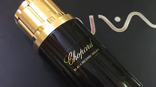 Black incense malaki by Chopard Perfume , Dark mysterious scent.