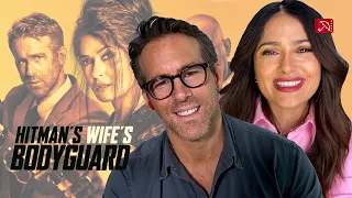 Ryan Reynolds & Salma Hayek HITMAN'S WIFE'S BODYGUARD Interview