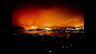 Residents in Osoyoos, British Columbia flee as U.S. wildfire crosses border