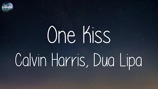 Calvin Harris, Dua Lipa - One Kiss (Lyrics) | Wiz Khalifa, Charlie Puth, David Guetta, Sia,... (Mix