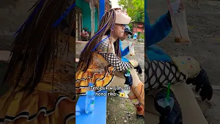 Terciduk wajah asli nona rika temen bety gedang klutuk #shorts #youtubeshorts #singadangdut