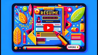 How to Write an Incredible Resume - 5 Golden Rules