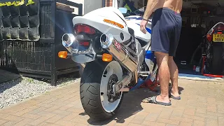 Suzuki TL-R, Yoshimura exhausts!