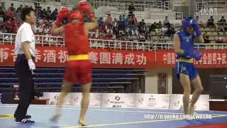 2016 China Men's Sanda Championship finals 48kg （luo honggang vs zhang yuhao）