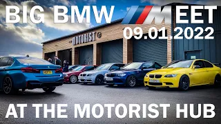 BIG BMW MEET AT THE MOTORIST HUB near Leeds. Classic to New. Amazing turn-up! 4K