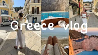 Greece vlog⎢Exploring Zakynthos, sunset dream, boat day & my birthday