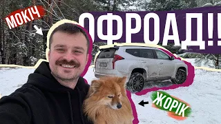 ПОЇХАЛИ З ЖОРІКОМ В ЛІС НА PAJERO SPORT! Готую СМАЧНЕНЬКЕ на природі, 3 класних місця, офроад!