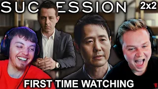 Get PLAYED! Succession 2x2 REACTION - "Vaulter"