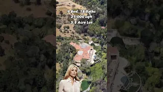 Sharon Tate's Old House - The NEW Mansion On Cielo Drive #shorts #realestate #losangeles