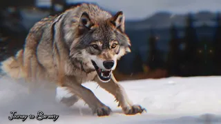 "روح البرية: في عيون الذئب - اكتشف حياة هذا الكائن الرائع في فيديو ملهم ومشوق!"