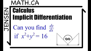 Implicit Differentiation - Calculus