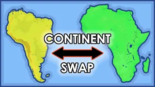 Alternate History: Swapped Continents