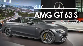 2019 Mercedes-AMG GT 63 S | First Look & Overview | 2018 New York International Auto Show