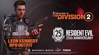 The division 2 x resident evil 25th anniversary event trailer