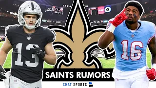 Treylon Burks TRADE? New Orleans Saints Rumors On Signing Hunter Renfrow Or Trading For Robert Woods