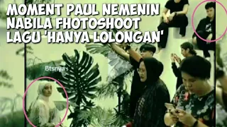 Momen Paul Nemenin Nabila Fhotoshoot Untuk Lagu ' Hanya Lolongan ' Gemes Banget 🤭