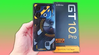 INFINIX GT 10 PRO - САМЫЙ ДОСТУПНЫЙ ИГРОВОЙ СМАРТФОН С ОЧЕНЬ КРУТЫМИ ФИШКАМИ!