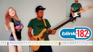 blink-182 - Carousel intro (Guitar Cover & Bass Cover w/ Tabs)
