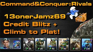 C&C Rivals New Account Challenge Episode 4: Credit Blitz and Climb to Platinum!