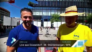 Reupload- BPE-Kundgebung Düsseldorf - mit Michael Stürzenberger und Irfan Peci