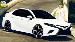 РЕАЛЬНЫЕ ПАЦАНЫ В GTA 5 - ТЮНИНГ TOYOTA CAMRY! ПОСТАВИЛ ИМЕННЫЕ НОМЕРА! 🌊ВОТЕР