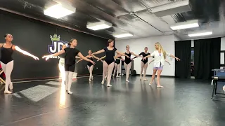 Ballet class ( JDI studio California )