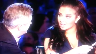 X Factor UK 2012 Fight - Tulisa Vs Louis Walsh