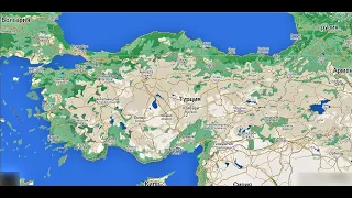 Карта Турции  🌴🚢🌞 / Turkey map 🌴🚢🌞