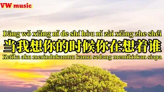 当我想你的时候你在想着谁 Dang wo xiang ni de shi hou ni zai xiang zhe shei - 郑亦辰 Zheng yi chen