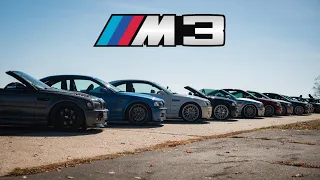 E46 M3 Heaven | 46 M East Meet (100+ M3's)