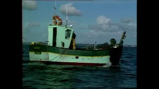 Film  vidéo de pêche Bretagne: pêche aux crabes  Sainte Marine / réalisation André Espern