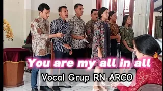 Vocal Grup Remaja Naposo ARCO, judulnya You are my all in all, Ibadah Pentakosta | Minggu, 19Mei24