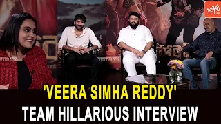 Veera Simha Reddy Team HILLARIOUS Interview | Thaman | Gopichand Malineni | Ramajogayya | YOYO TV