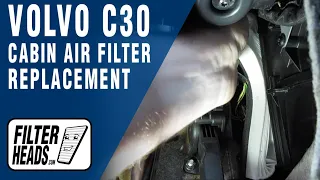 How to Replace Cabin Air Filter 2008 Volvo C30