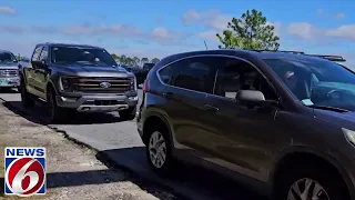 Dangerous, illegal shoulder parking continues at Orlando International Airport