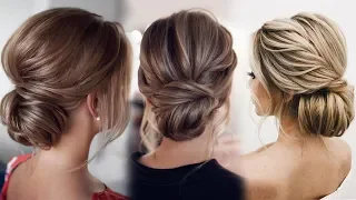 Simple updo for long hair | Bridesmaid hairstyles 2020 | Wedding hairstyles that last all day