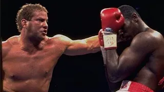 Tommy Morrison vs Carl Williams - Highlights (Morrison KNOCKS OUT Williams)