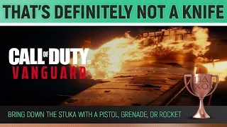 Call of Duty Vanguard - That’s Definitely Not A Knife 🏆 Trophy Guide (Mission 7: The Rats of Tobruk)