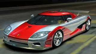 Koenigsegg CCX - Canmor Road , Copper Ridge , Verona Tunnel - Need for Speed Carbon