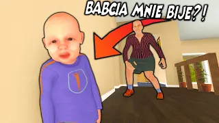 ⭐️ BABCIA MNIE BIJE ?! | GRANNY SIMULATOR |