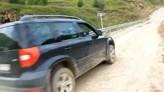 Шкода Йети тест №2 Осень 2012 (перезалив) / Skoda Yeti test No. 2 Autumn 2012 (re-uploaded)