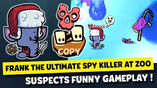 FRANK THE ULTIMATE SPY (MASTER OF DISGUISE) AT ZOO ! SUSPECTS MYSTERY MANSION FUNNY GAMEPLAY #62