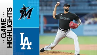 Marlins vs. Dodgers Game Highlights (8/18/23) | MLB Highlights