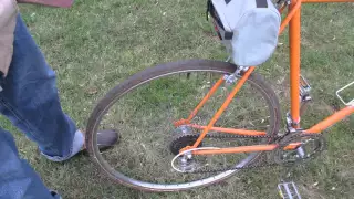 How to Repair a Flat Bike Tire using Duct Tape