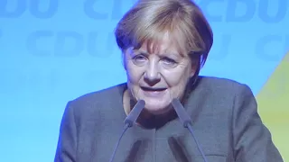 Angela Merkel in Hamburg: 2015 darf sich nicht wiederholen!