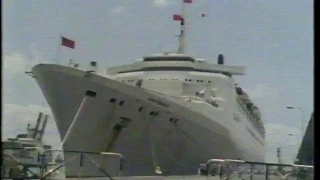 Whicker's World. A fast boat to China on QE2. Ep 3 Port Moresby to Pattaya